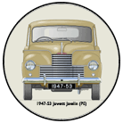 Jowett Javelin (PE) 1947-53 Coaster 6
